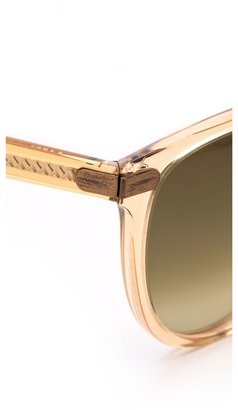 Bottega Veneta Round Cat Eye Sunglasses