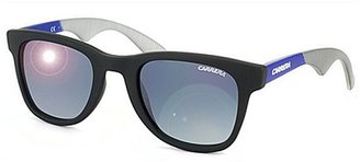 Carrera Sun 6000 898 Matte Black & Matte Blue Plastic Wayfarer Sunglasses