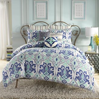 Bed Bath & Beyond AnthologyTM Jolie Reversible Comforter Set in Blue