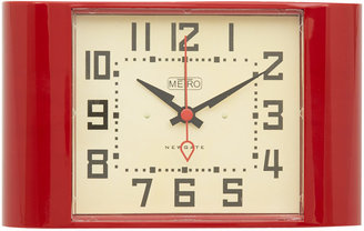 Newgate Clocks Red Metro Alarm Clock