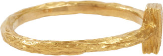 Cathy Waterman Diamond & Gold Branch Ring