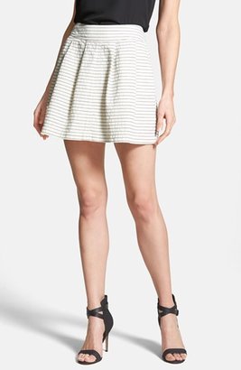 Halogen Pleated Cotton Skirt (Regular & Petite)