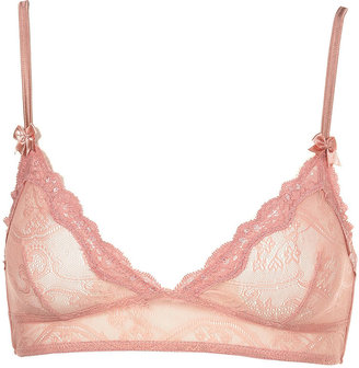 Topshop Paisley Lace Triangle Bra