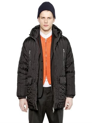 DSquared 1090 Dsquared2 - Hooded Quilted Nylon Down Jacket