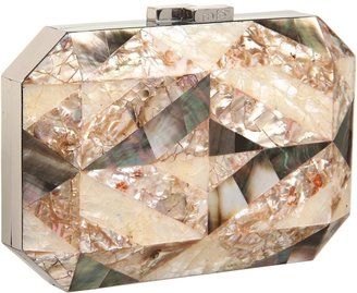 Rafe New York Dawn Minaudiere (Ivory Mother-of-Pearl) - Bags and Luggage
