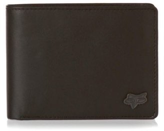 Fox Bifold Leather  Mens  Wallet - Black