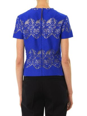 Lover Chelsea lace-detail blouse