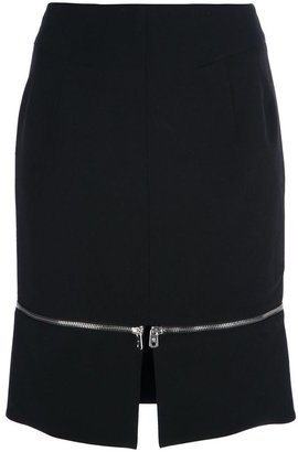 McQ zipped high-waisted skirt