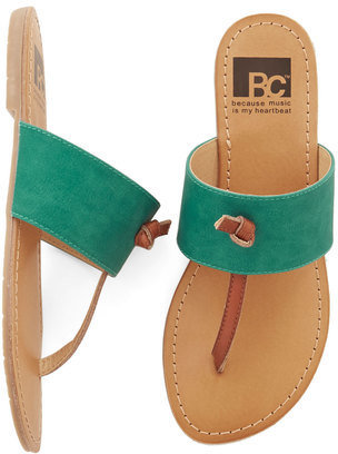 BC Shoes/Seychelles LLC In the Late Night Lights Sandal in Turquoise