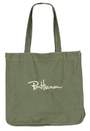 RON HERMAN Embroidered Canvas Bag