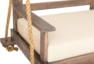 Southern Komfort Bed Swings Porch Swing, Weathered Brown/Cream