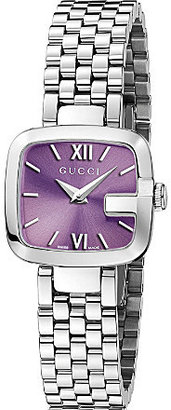 Gucci YA125518 G Collection stainless steel watch
