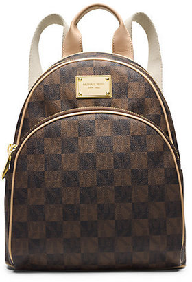 Michael Kors Jet Set Travel Checkerboard Small Backpack