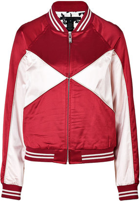 Marc by Marc Jacobs Satin Bomber Jacket