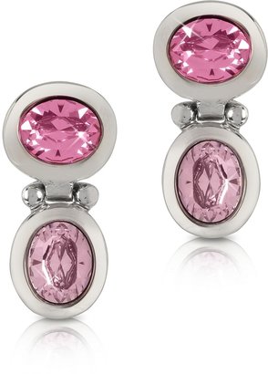 Forzieri Pink Crystal Earrings