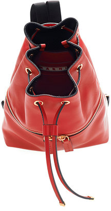 Marni Mini Leather Backpack