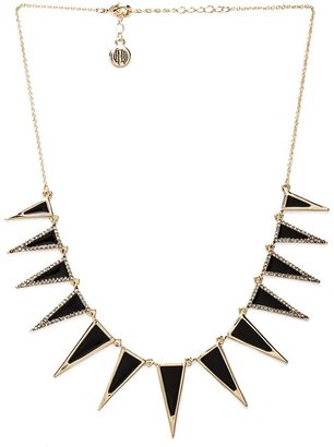 House Of Harlow Enameled Echelon Collar Necklace