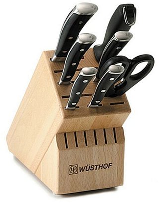 Wusthof Classic Ikon - 8 Pc. Knife Block Set