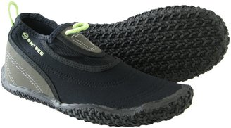 Deep See Women's Beach Walker Water Shoe (Black/Silver/Lime 6)