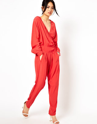 IRO Boston Jumpsuit with Wrap Front