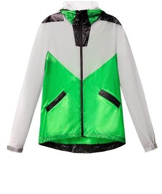 Thomas Laboratories TAIT Bi-colour hooded jacket