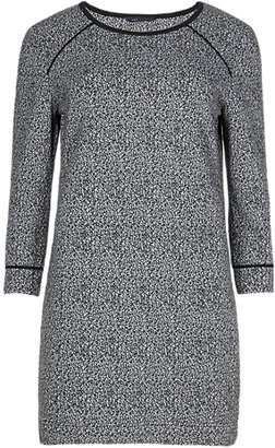 Marks and Spencer Contrast Trim Boucl© Tunic