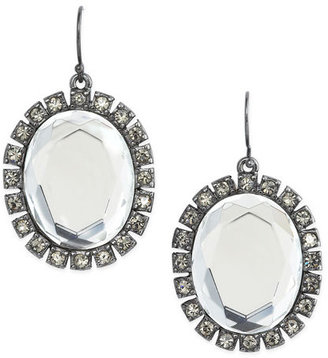 Fragments Large Deco Earrings, Silver
