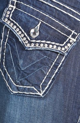 Vigoss Embellished Bootcut Jeans (Dark) (Juniors) (Online Only)