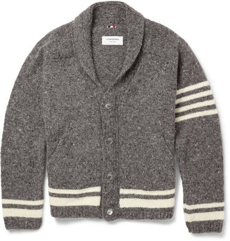 Thom Browne Wool and Mohair--Blend Cardigan