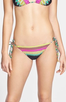 Trina Turk 'Plumas' Side Tie Hipster Bikini Bottoms