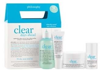 philosophy 'clear Days Ahead' Acne Treatment Trial Kit