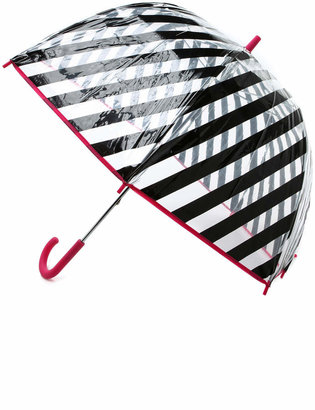 Kate Spade Black Stripe Umbrella