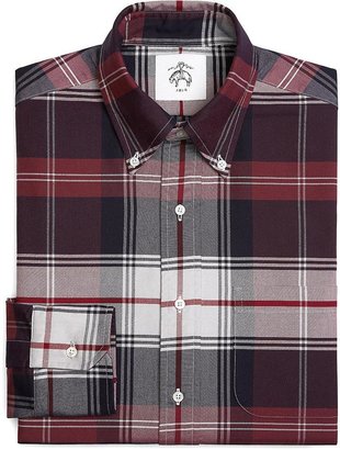 Brooks Brothers Tartan Oxford Button-Down Shirt