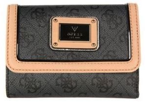 GUESS by Marciano 4483 Guess by Marciano Logo Remix Tri fold Purse