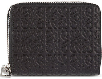 Loewe double zip wallet