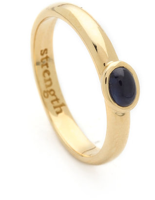 Monica Rich Kosann Strength Sapphire Cabochon Ring Charm