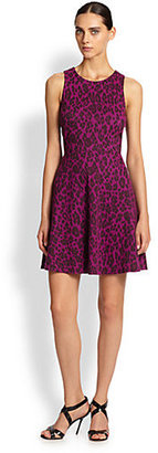 4.collective Leopard-Print Jersey Dress