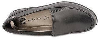 Anne Klein Gunnar Womens Leather Loafers Shoes