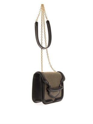 Alexander McQueen Heroine mini leather shoulder bag