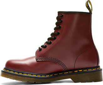 Dr. Martens Red Leather 1460 8-Eye Boots