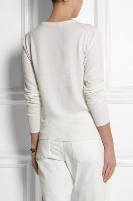 Christopher Kane Buttercup embellished cashmere sweater
