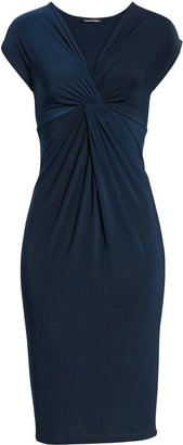 Isabella Oliver 'Carla' Knot Front Jersey Maternity Dress