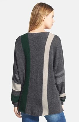 Velvet by Graham & Spencer Stripe V-Neck Sweater