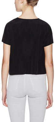 Scoopneck Cropped Blouse