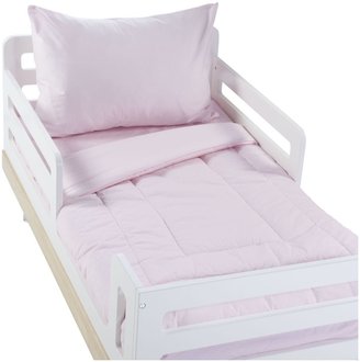 American Baby Company ABC Percale 4 pc Toddler Bed Set - Pink