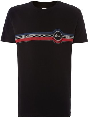 Quiksilver Men's Short sleeve logo screen t-shirt
