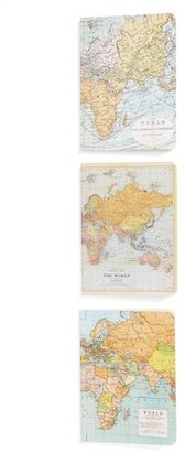 Cavallini & Co. Vintage Maps Mini Notebooks (Set of 3)