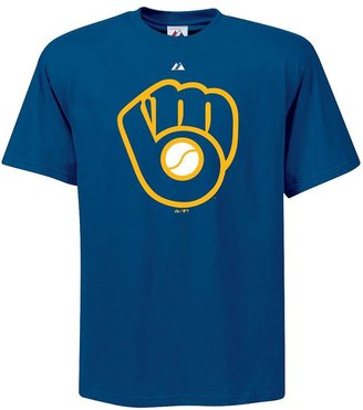 Majestic milwaukee brewers cooperstown tee