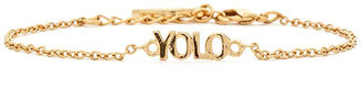 Ettika Dainty YOLO Bracelet