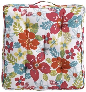 Tropical Floral Floor Cushion